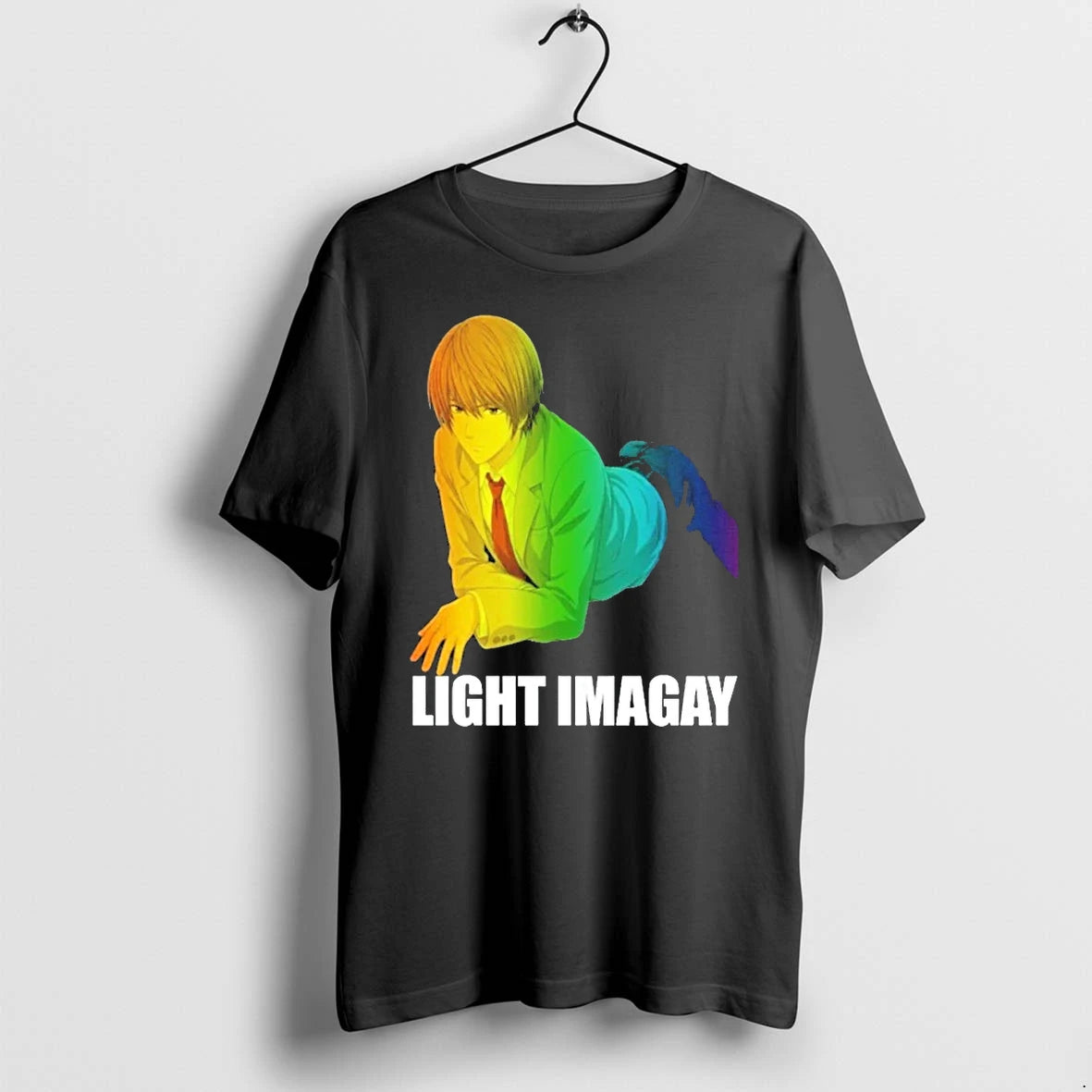 Officials Yagami Raito Light Imagay Death Note Pride Premium T Shirt