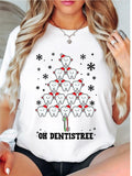 Oh Dentistree Tooth Tree Shirt Dentist Student Dentist Dental Crew T-Shirts