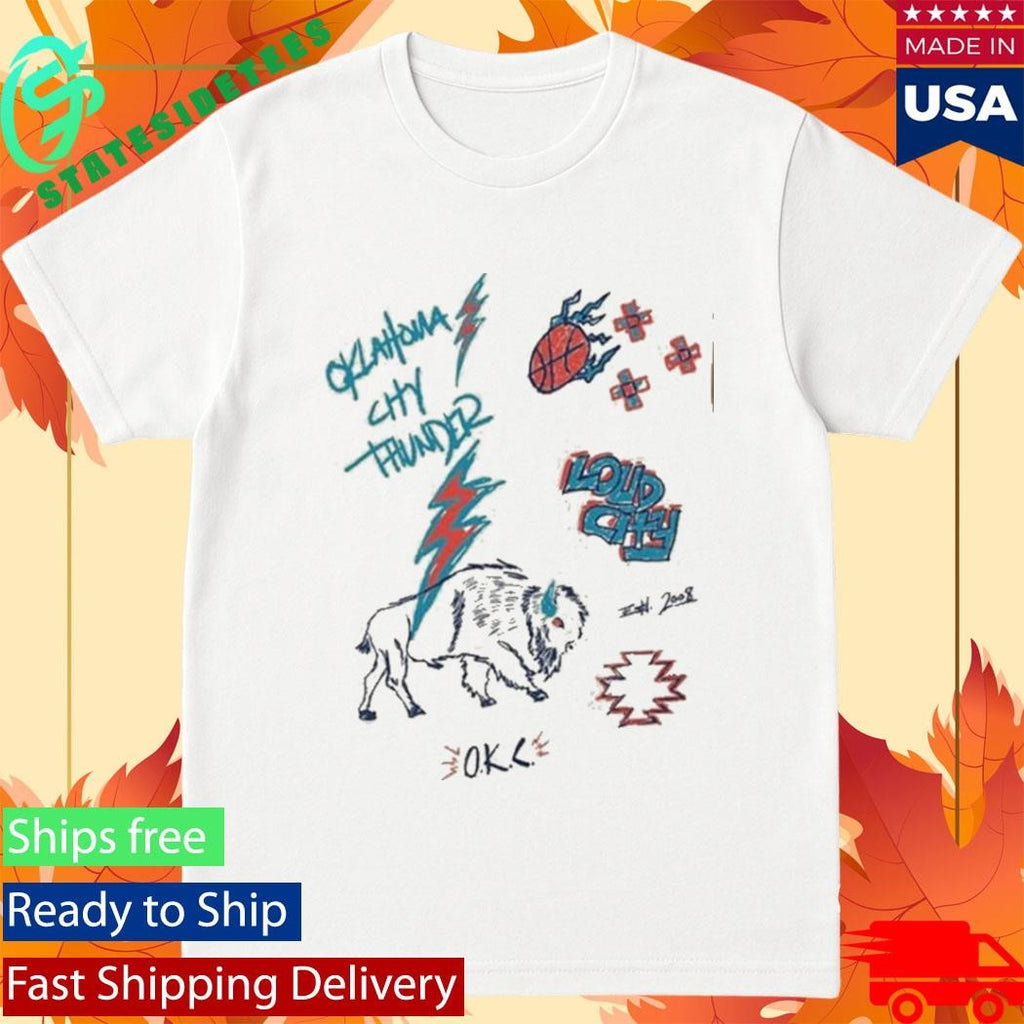Okc Thunder X Round21 Native Heritage Shirt
