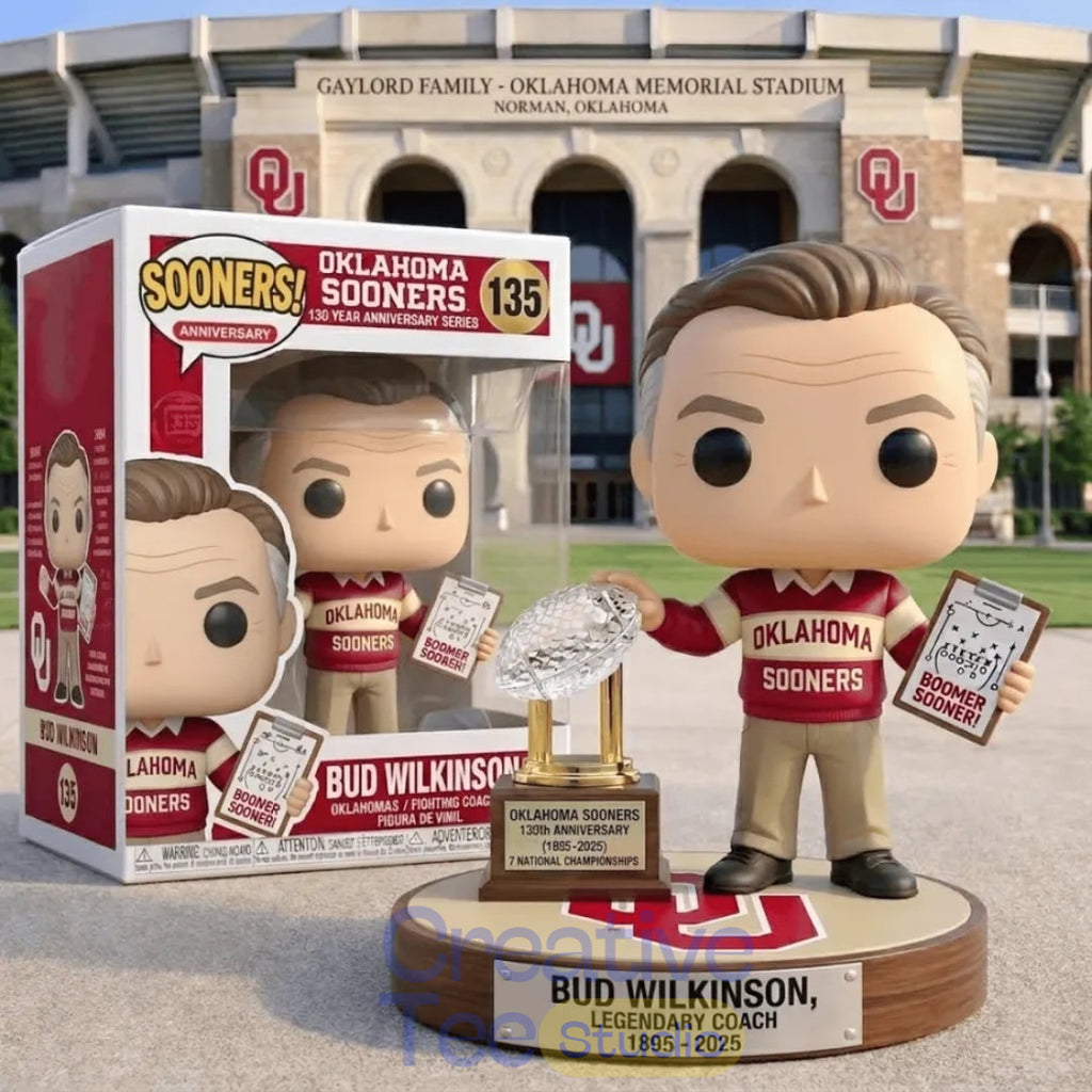 Oklahoma Sooners 130Th Anniversary Commemorative Pop Figure