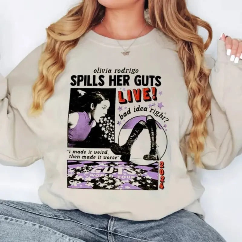 Olivia Guts Tour 2024 Shirt Guts World Tour 2024 Shirt Olivia Guts Tour 2024 Shirt T-Shirts