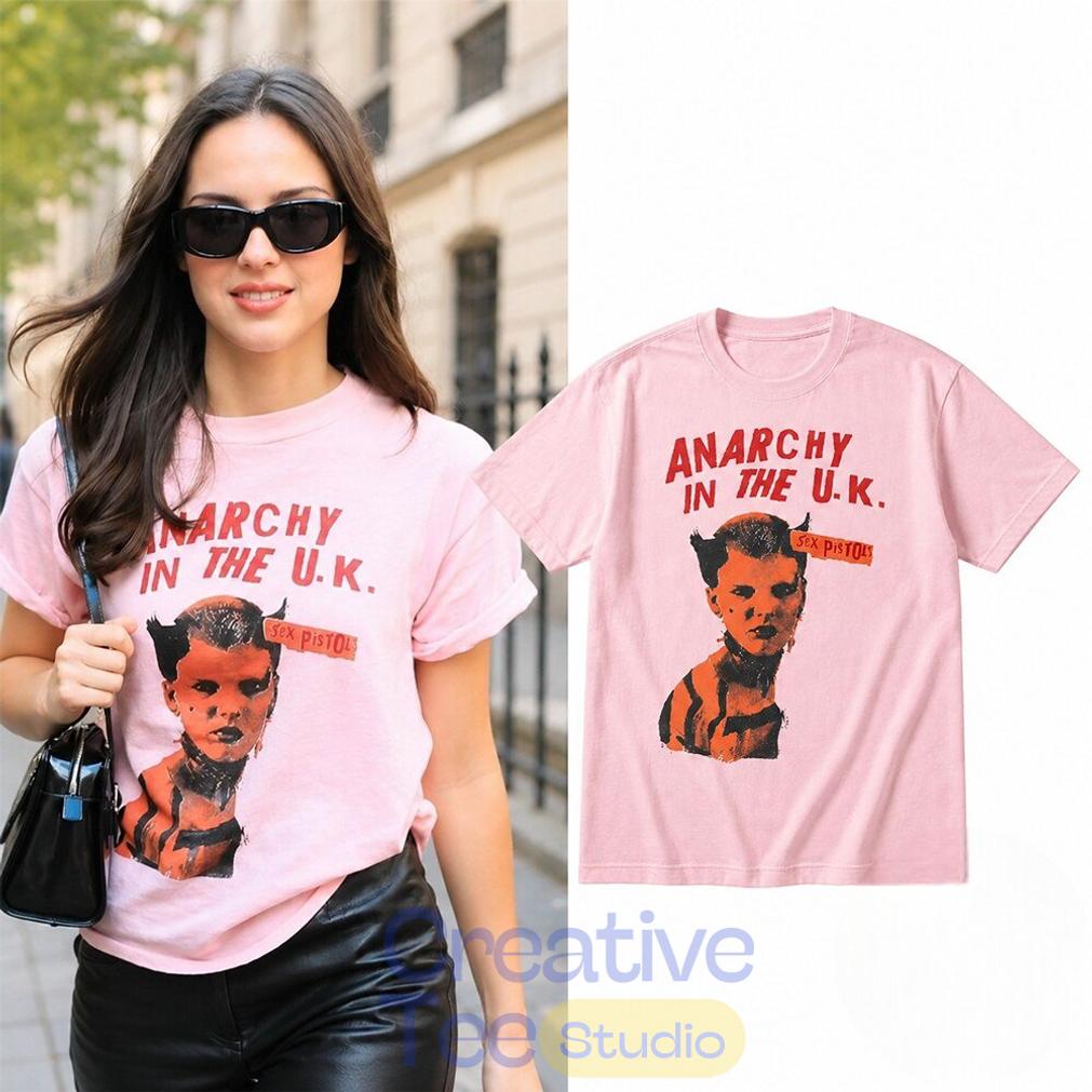 Olivia Rodrigo Sex Pistols Anarchy UK Band Graphic T-Shirt