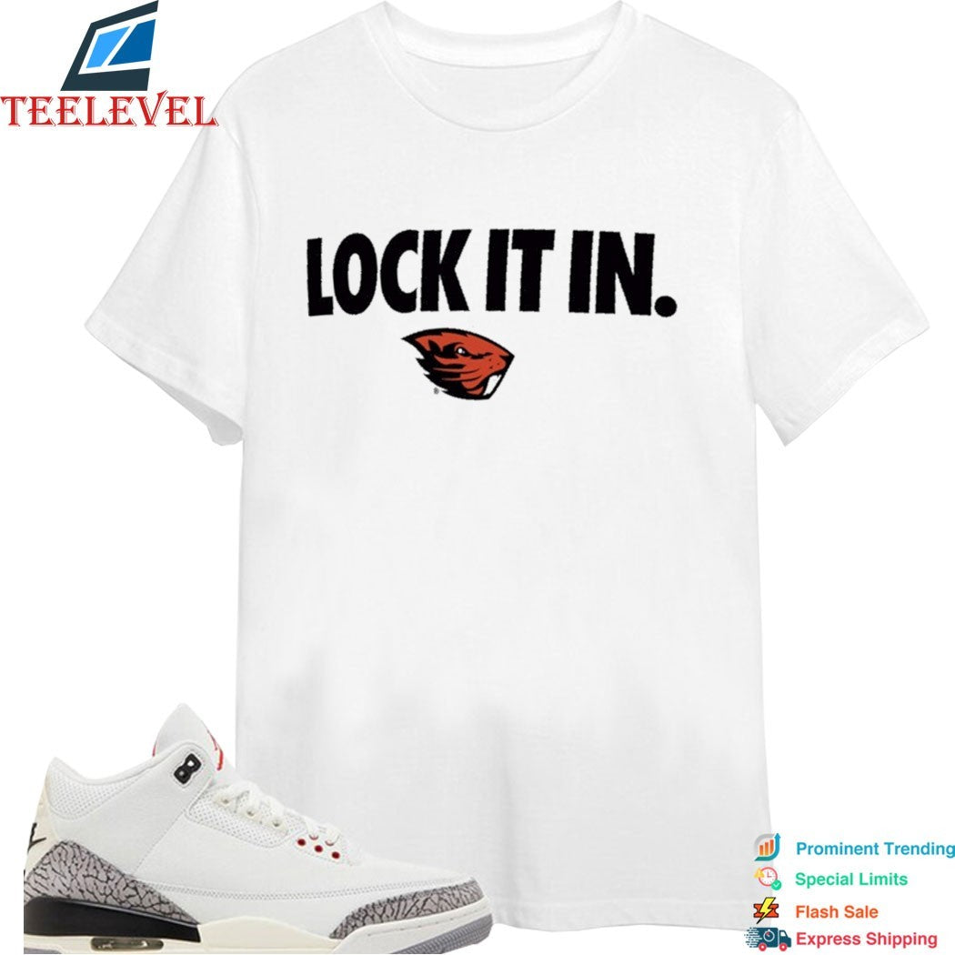 Oregon State Beavers Lock It In T-Shirt