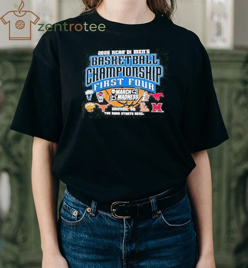 Original 2026 NCAA Division I Men’s Basketball Championship March Madness First Four Dayton Ohio shirt