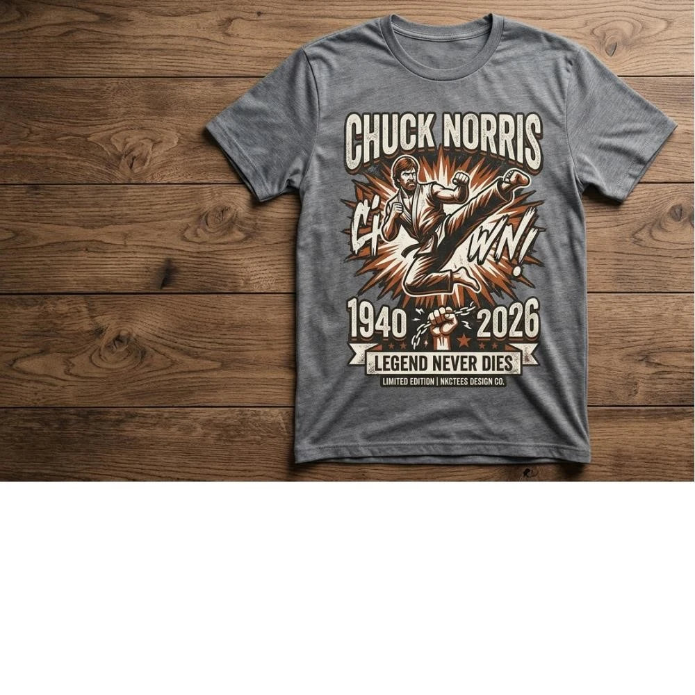 Original Chuck Norris 1940-2026 Legend Never Dies NKCtees shirt