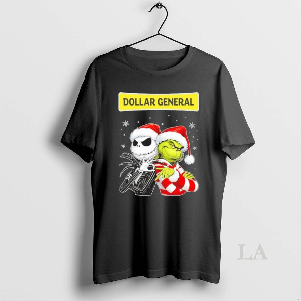 Original Dollar General Logo Santa Jack And Santa Grinch 67