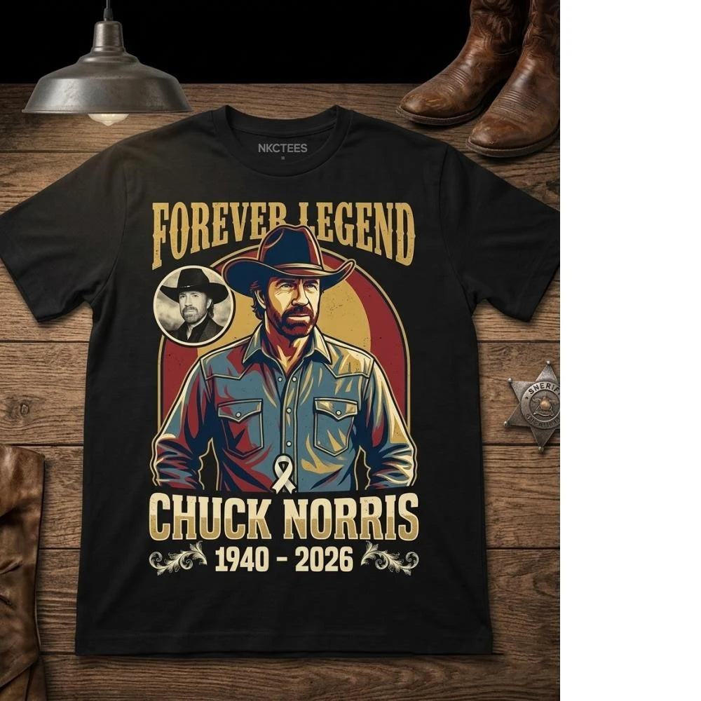 Original Forever Legend Chuck Norris 1940 2026 NKCtees shirt