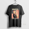 Original Grantifa Against Fascism Usa Flag Resist No Kings