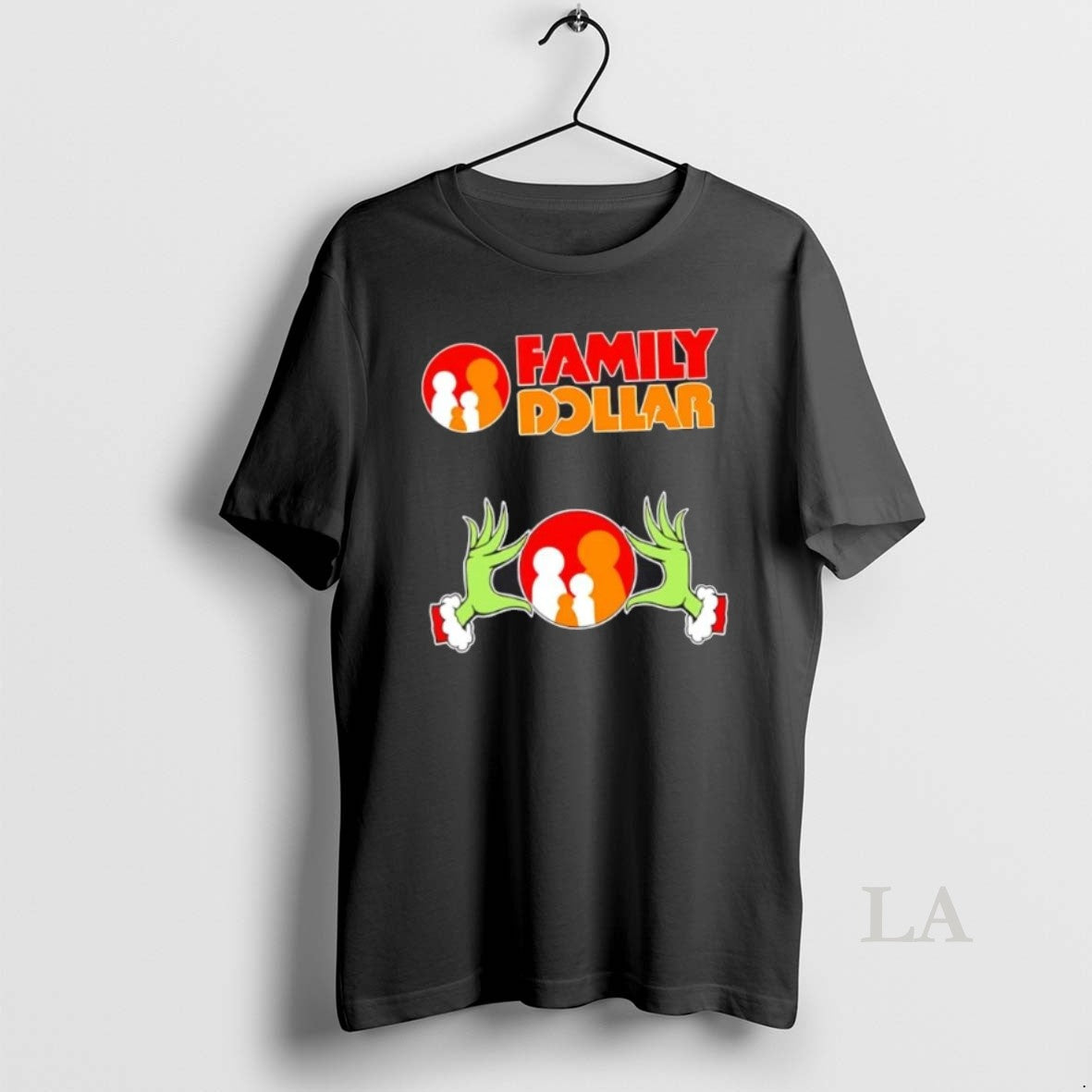 Original Grinch Hands Love Family Dollar Christmas