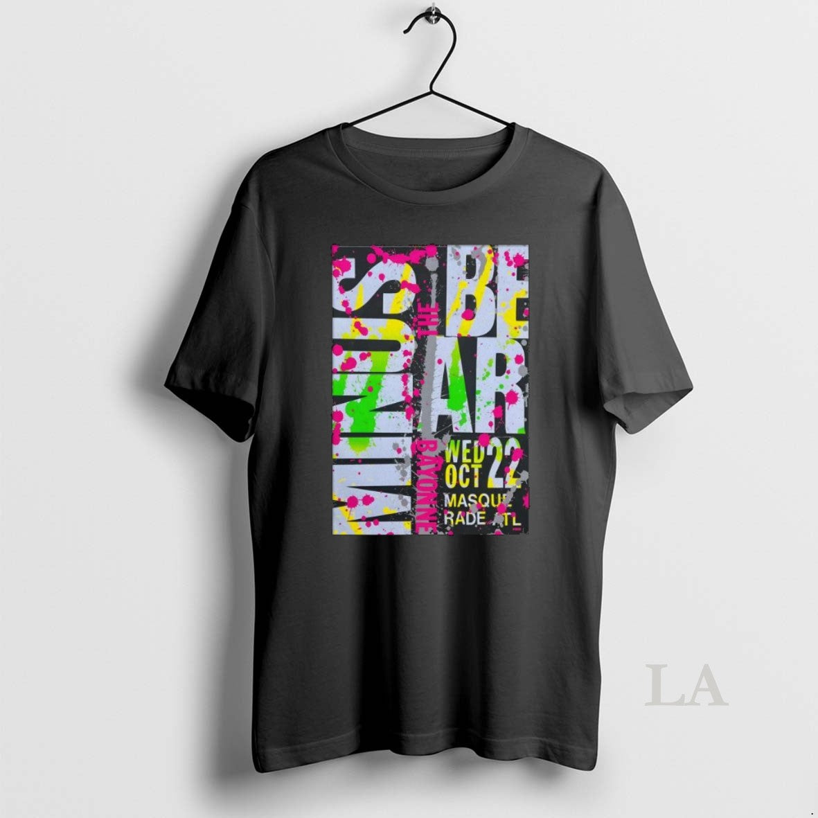 Original Minus The Bear October 22 2025 In Atlanta Ga Long Sleve