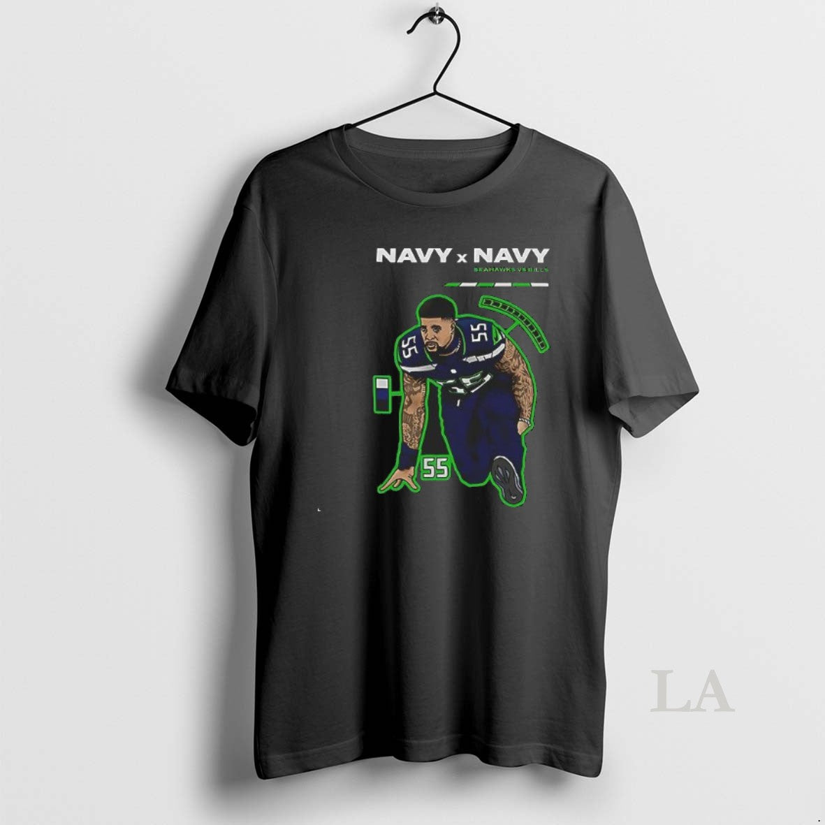 Original Navy X Navy Seahawks Vs Bills 2025 Week 8 Game