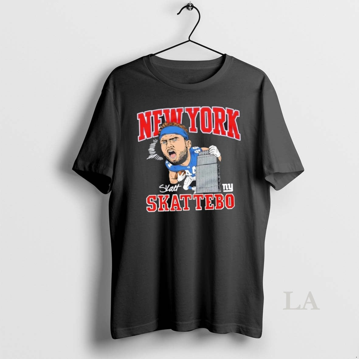 Original New York Giants Cam Skattebo Signature Caricature