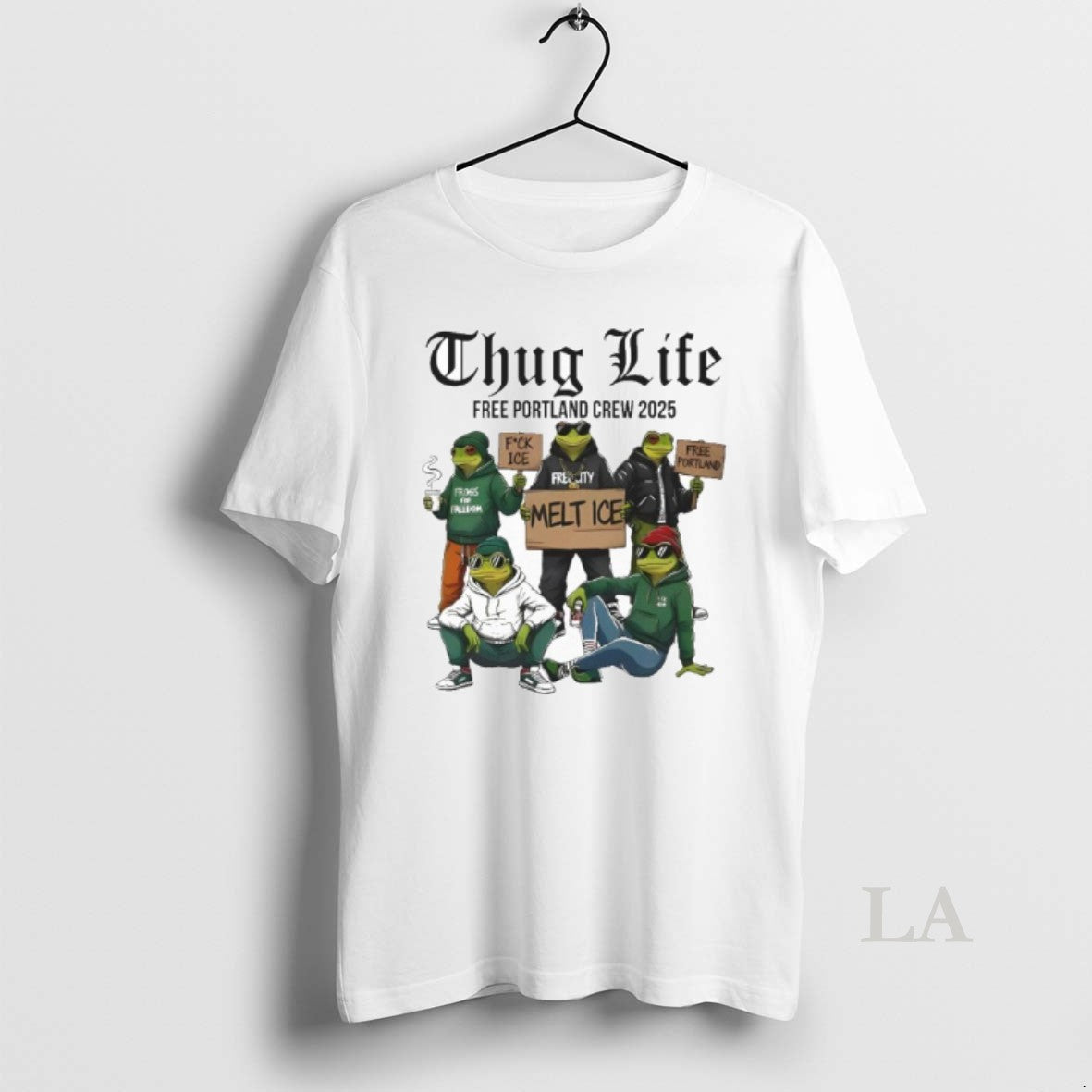 Original Portland Frog Thug Life