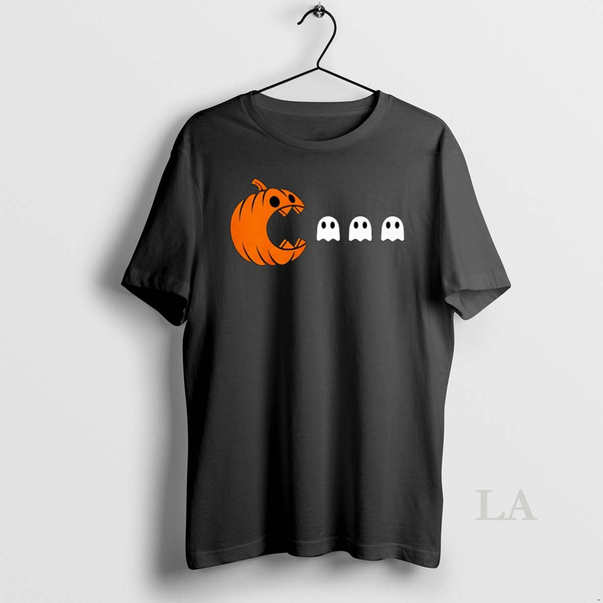 Original Pumpkin Eating Ghost Pacman Halloween