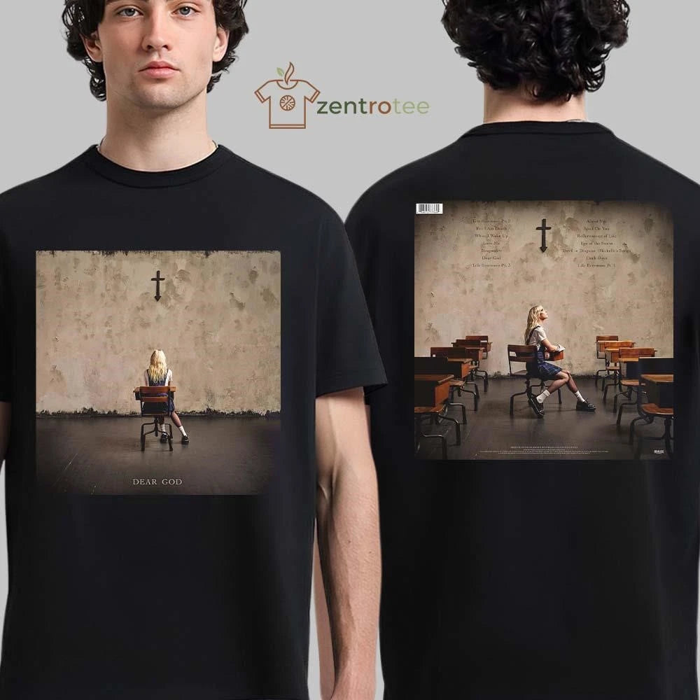 Original The Pretty Reckless Dear God Album Cover With Tracklist tee