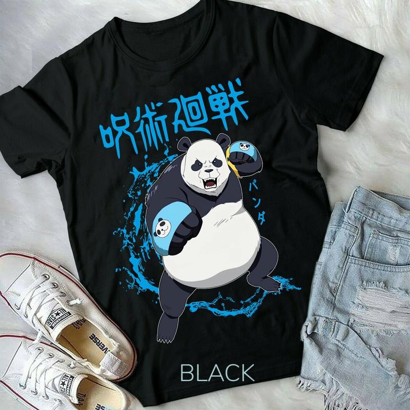 Panda Jujutsu Kaisen New Shirt Otaku Shirt Gojou Sensei Yuji Itadori S 5XL T-Shirts