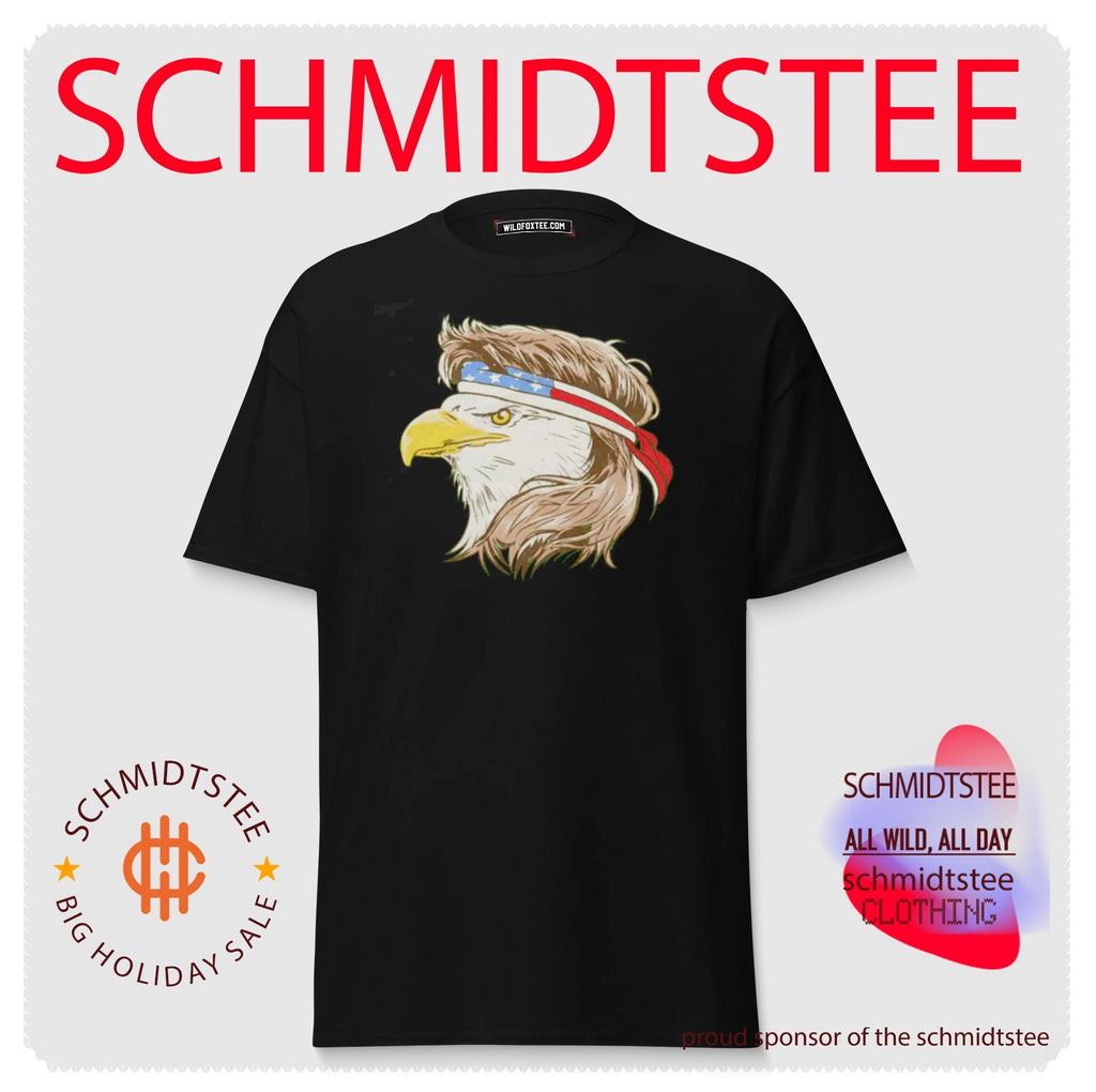 Patriotic Bald Eagle with American Flag Headband shirt