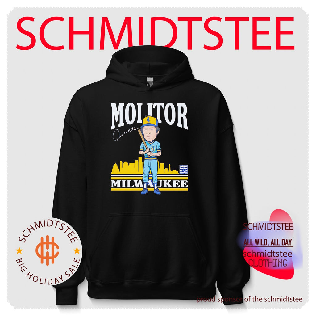 Paul Molitor Milwaukee Brewers Hall of Fame Caricature shirt