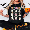 Physical Therapy Shirt PT Ghosts Shirt Halloween Physical Therapist Shirt Spooky PT Shirt PT Pta Shirt Doctor Physical Therapist Shirt T-Shirts