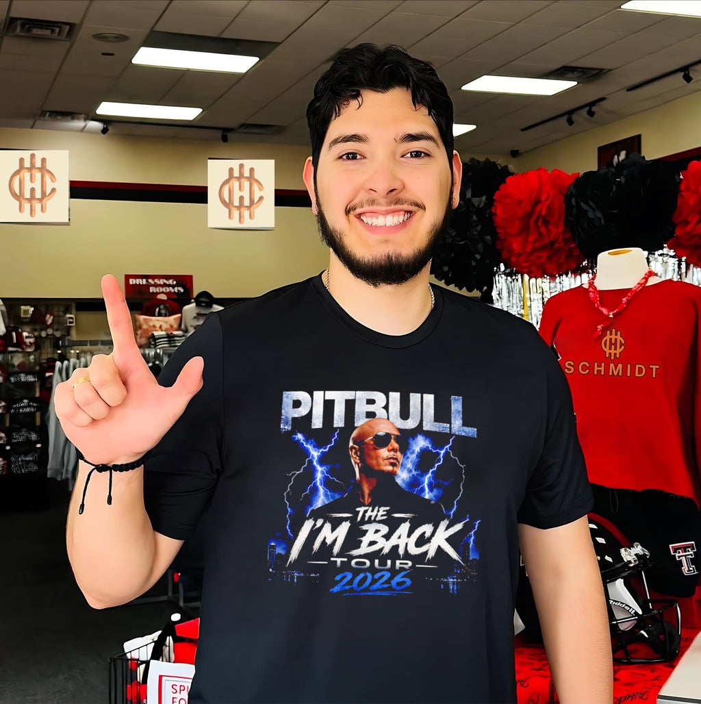 Pitbull The I’m Back Tour 2026 Mr Worldwide shirt