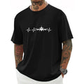 Plane Print Casual Crew Neck Short Sleeve Comfy Breathable Top Spring Summer Leisure Vacation As Made USA T-Shirts