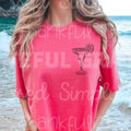 Margarita Sippin' W Pocket Patch DTF Transfers THIS IS NOT SHIRT T-Shirts
