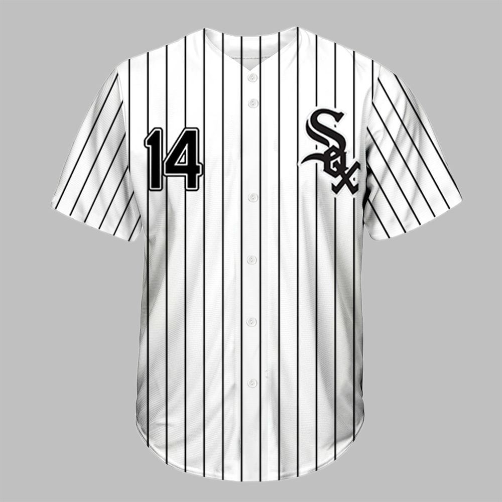 Pope Leo 14 White Sox Jersey - Grishko.com