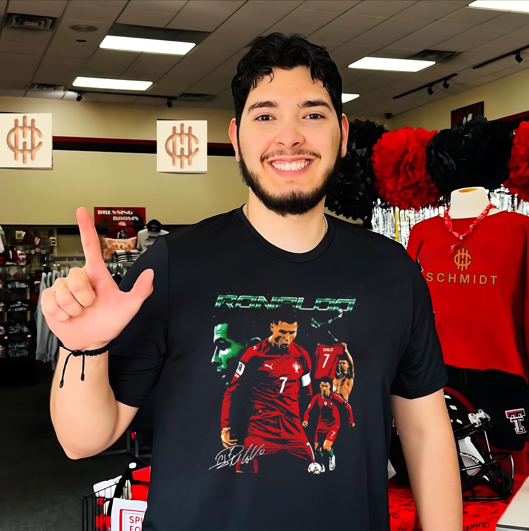 Portugal Cristiano Ronaldo signature vintage shirt