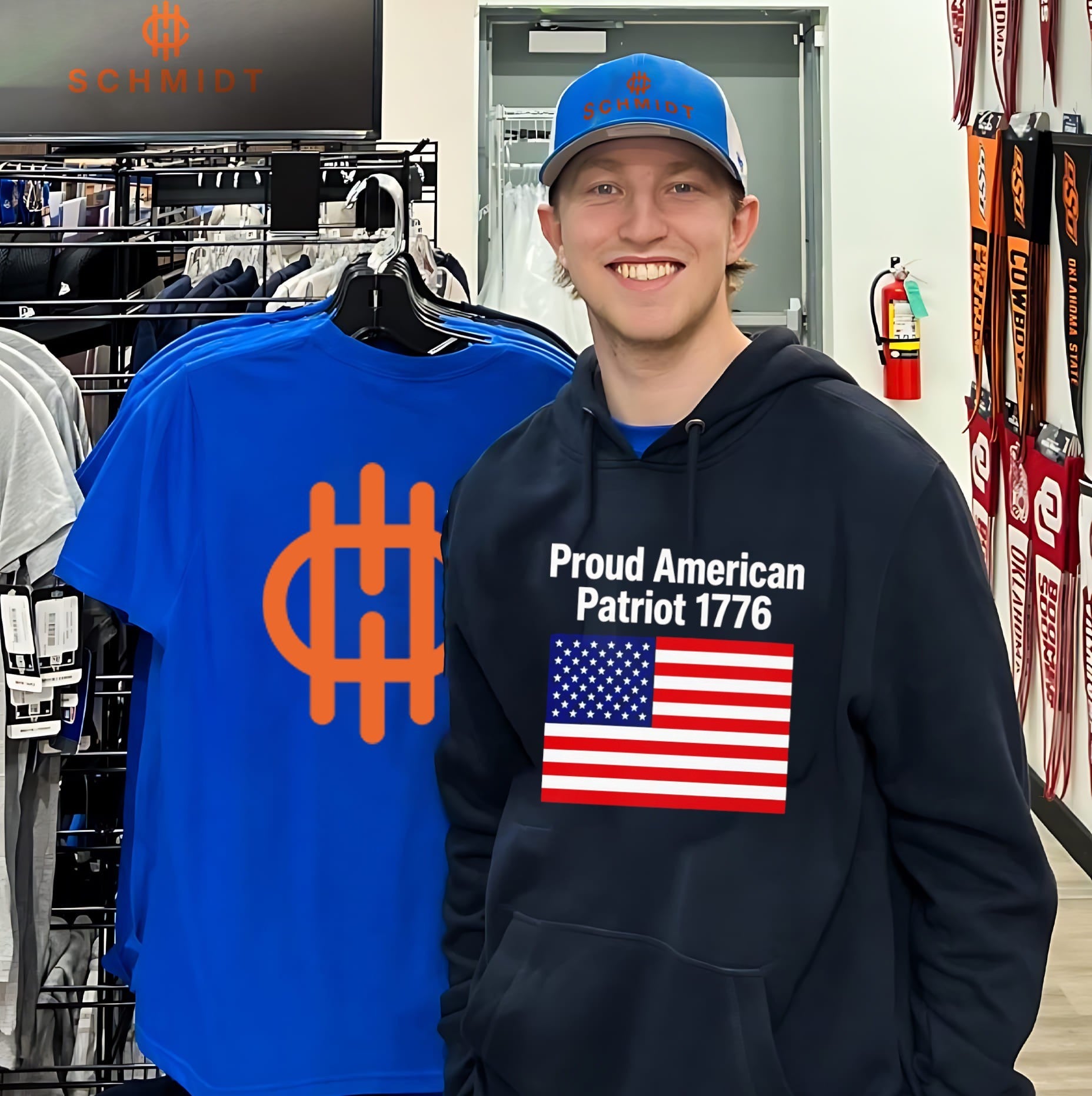 Proud American Patriot 1776 Shirt