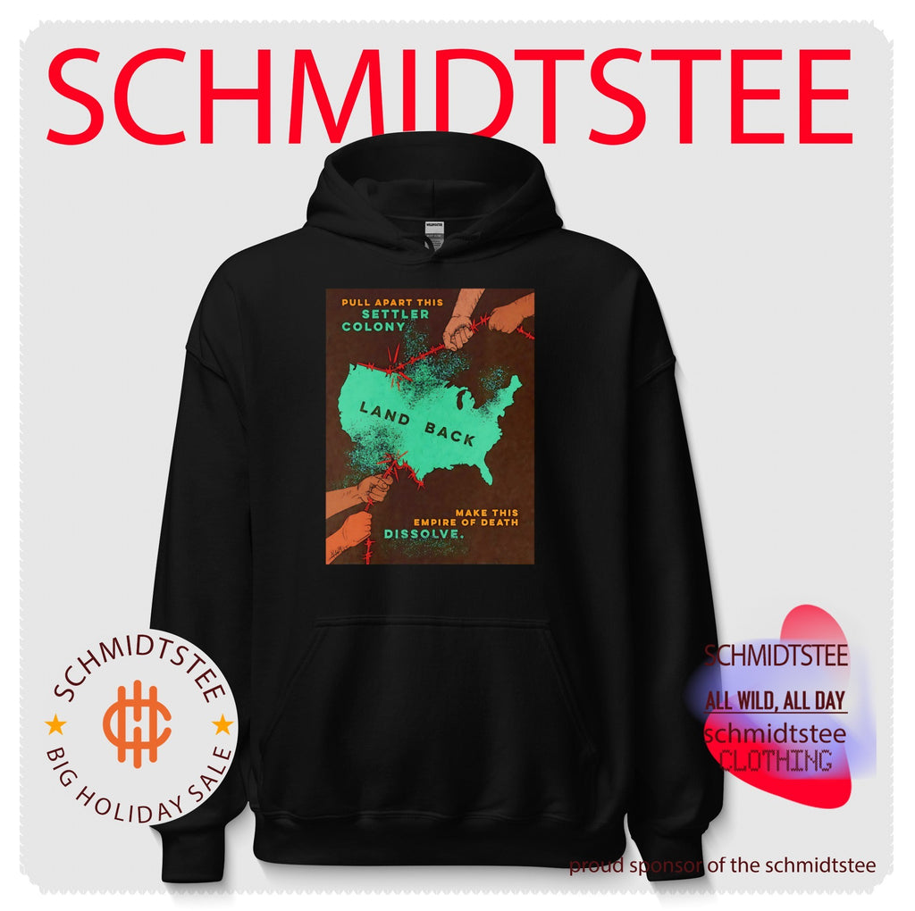 Pull apart this Settler Colony land back make this empire of death dissolve shirt