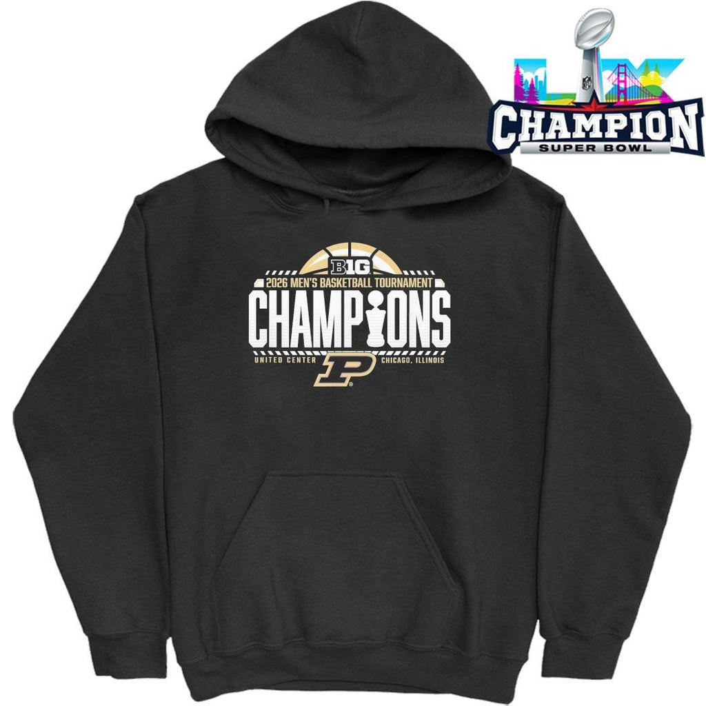 Purdue Boilermakers Men’s Basketball Big Ten Champs 2026 Shirt