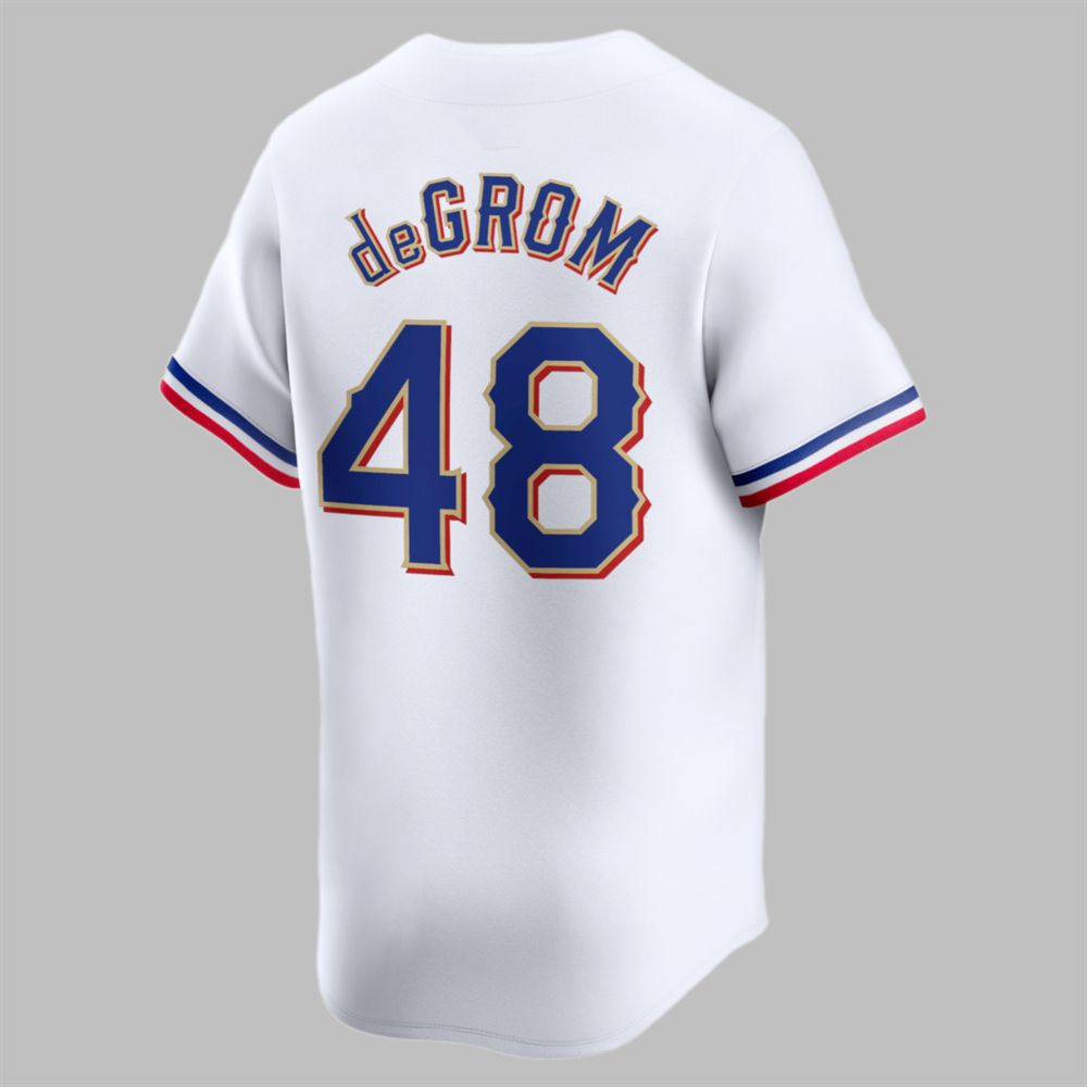 Rangers Jacob deGrom 2025 Jersey Giveaway - Grishko.com