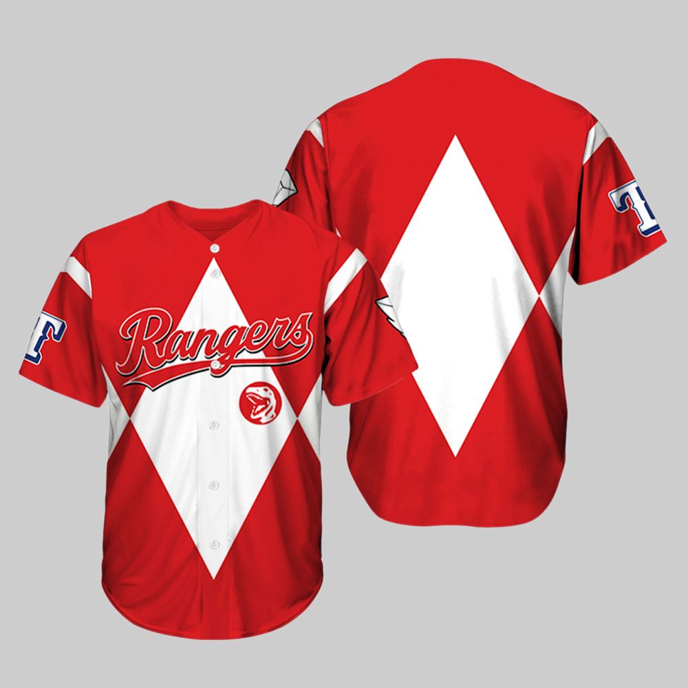 Rangers Power Rangers Night Jersey Giveaway 2025 - Grishko.com