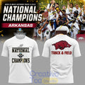 Razorbacks 2026 D1 Men’s Outdoor Track & Field National Champions T-Shirt
