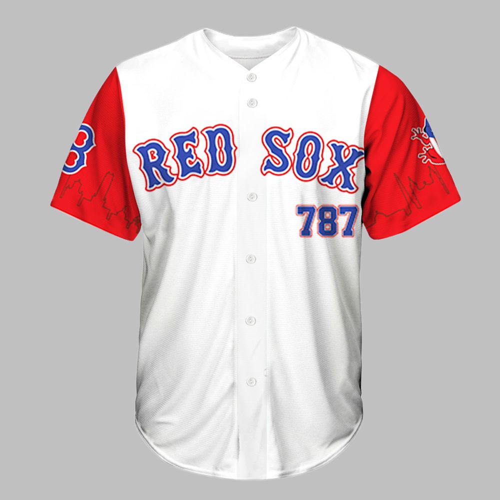 Red Sox Puerto Rico Night Jersey 2025 - Grishko.com