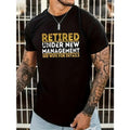 Retired Short Sleeve Comfy Stretchy Summer Casual Daily Made USA T-Shirts