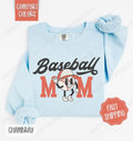 Retro Baseball Mom Comfort Colors Baseball Mom Cute Baseball Mom T-Shirts