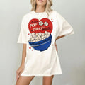 Retro Valentines Shirt Vintage Valentine Funny Valentine Her Cute Galentine Girlfriend Top Womenswear T-Shirts