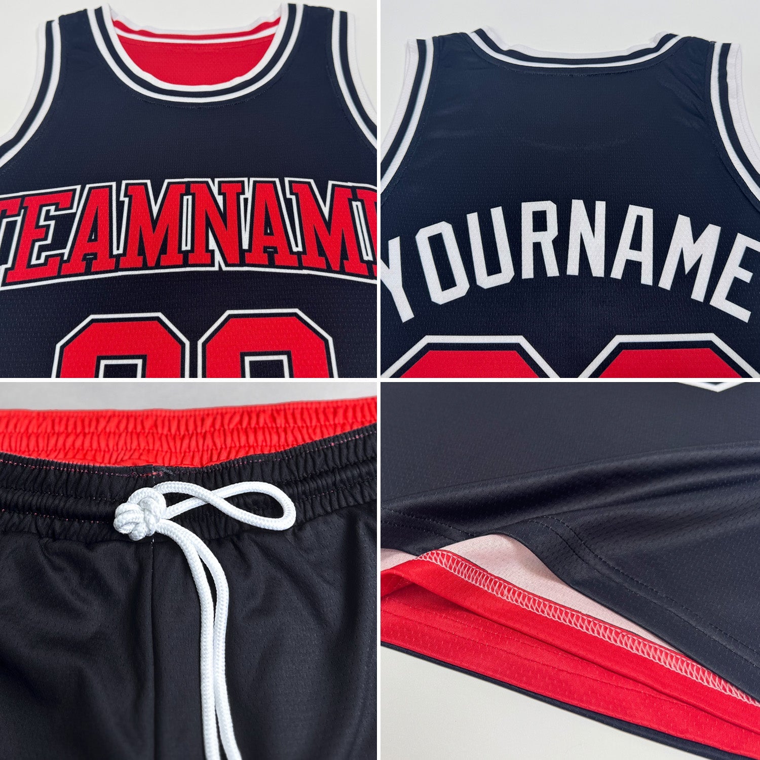 Custom Brown Gold-White Reversible Double Side Sublimation Basketball Suit Jersey