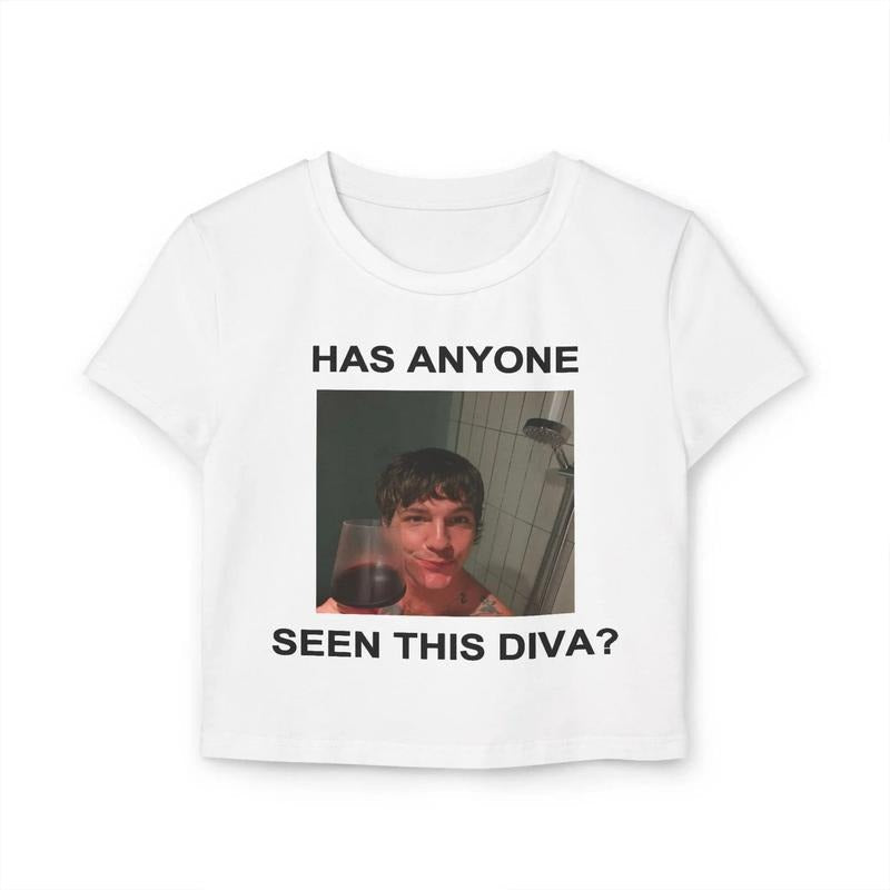 Role Model Funny Tucker Pillsbury Baby 'Has Anyone Seen This Diva?' Shirt Kansas Anymore Role Model T-Shirts