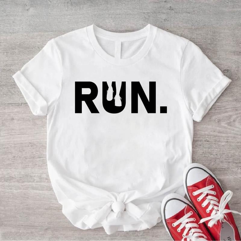 Run Shirt Matching Runner Group Running Lover Marathon Sport Lover T-Shirts