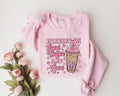 Running Iced Coffee Love Valentines Coffee Lover Shirt Coffee Mom Shirt Valentine T-Shirts