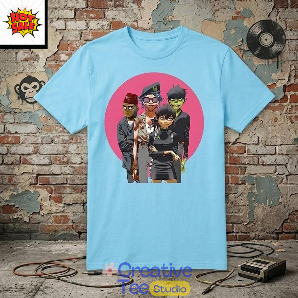 Ryan Gosling Gorillaz Group 2026 Shirt