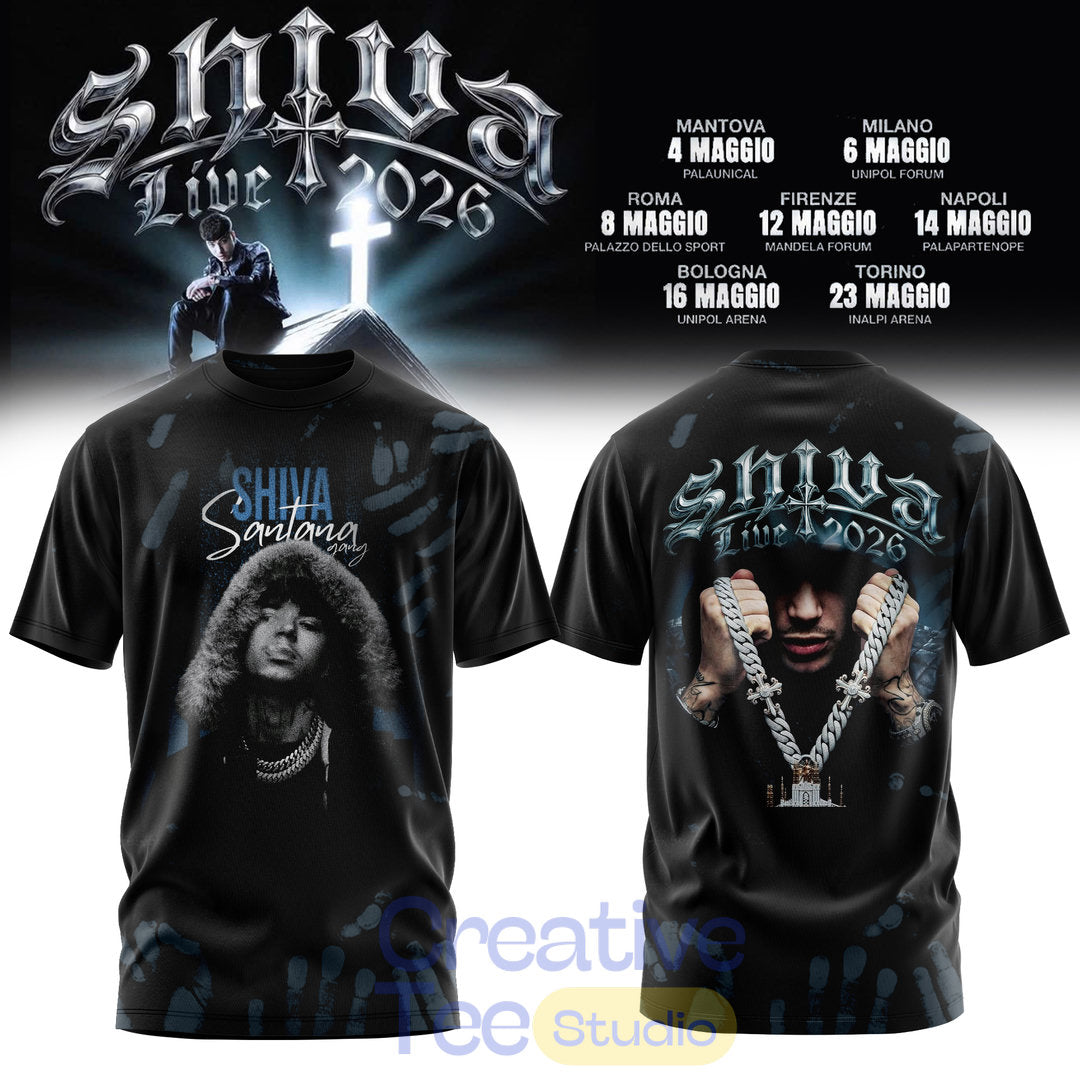 SANTANA SHIVA 2026 Tour T-Shirt