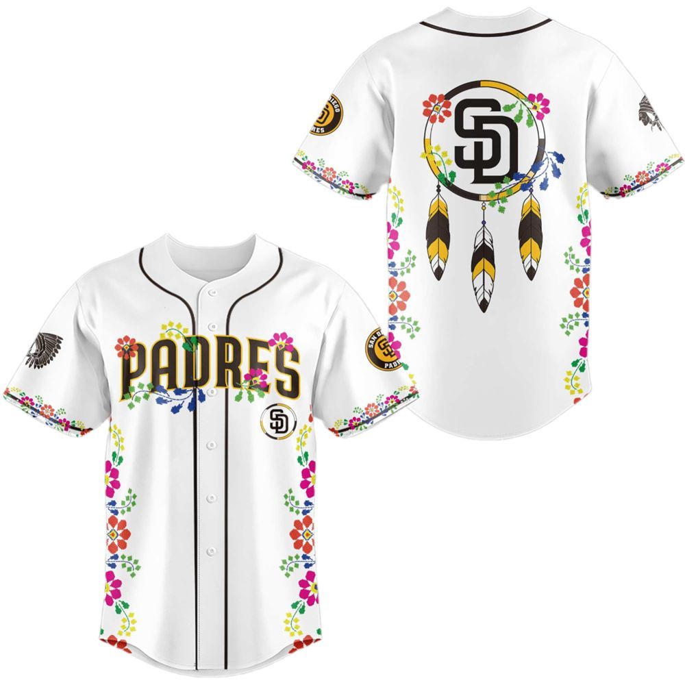 SD Padres x Native American Heritage Night 2025 Jersey - Grishko.com