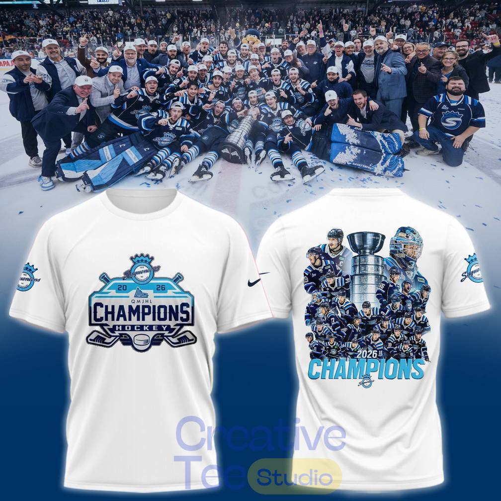 Saguenéens de Chicoutimi 2026 QMJHL Champions T-Shirt