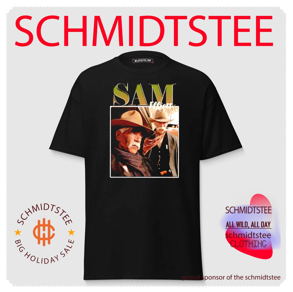 Sam Elliott Vintage Collage Western actor shirt