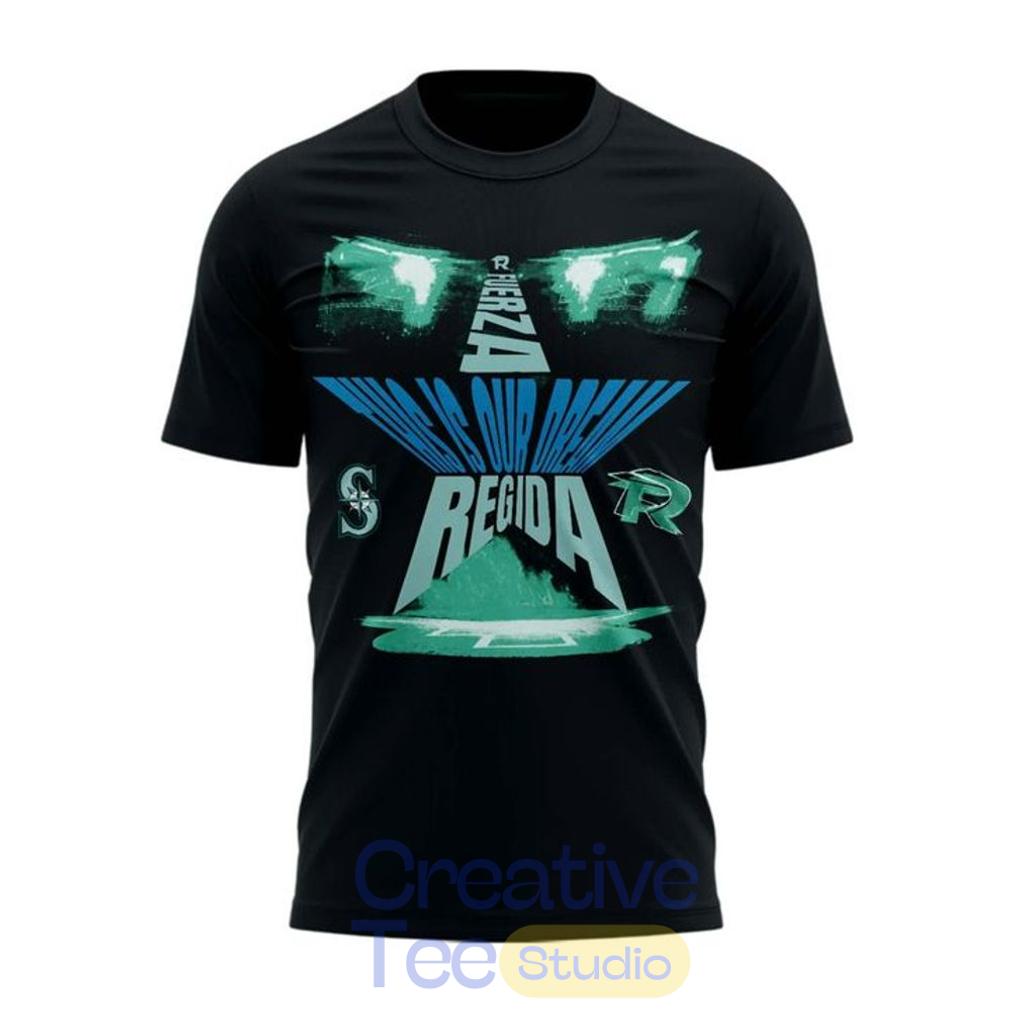 Seattle Mariners x Fuerza Regida 2026 T-Shirt