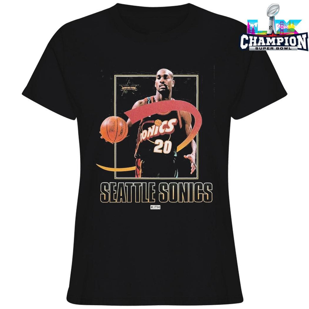 Seattle Super Sonics Gary Payton Kith Shirt