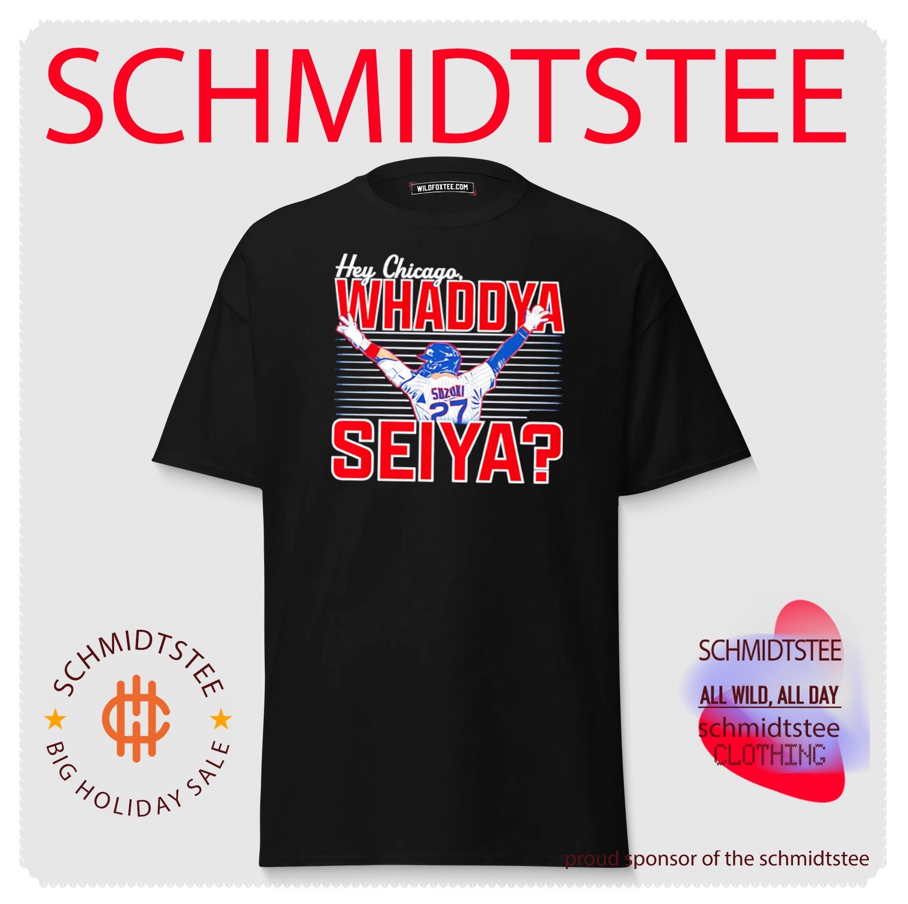 Seiya Suzuki Chicago Cubs Hey Chicago Whaddya Seiya shirt